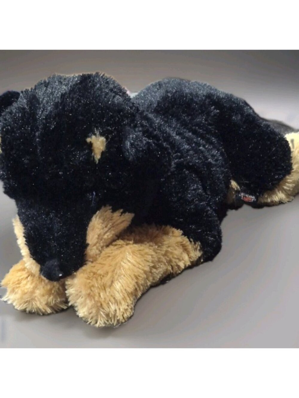 Harley Davidson Rottweiler Plush Studfed Animal Toy Dog 18"